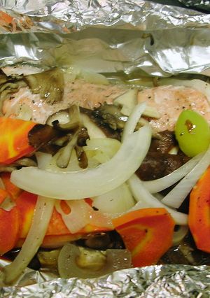 簡単♪秋鮭のホイル焼き-レシピのメイン写真