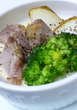 塩豚ローストのココットカマン-レシピのメイン写真