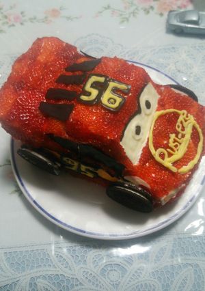 簡単にカーズの立体ケーキ☆-レシピのメイン写真