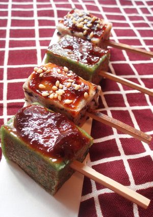 生麩田楽。。。京都の思い出。。。-レシピのメイン写真