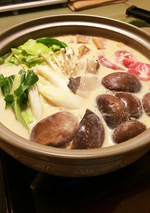 液体みそ料亭の味でたっぷり5人前豆乳鍋-レシピのメイン写真