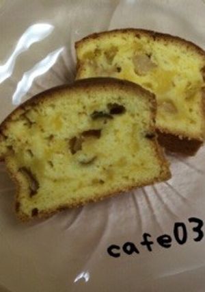次女の簡単!フルーツケーキ-レシピのメイン写真
