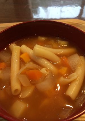 簡単なミネストローネ-レシピのメイン写真