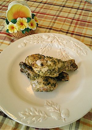 チキンのペストソース焼き-レシピのメイン写真