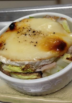 和風で白菜と豚肉のココットカマン-レシピのメイン写真