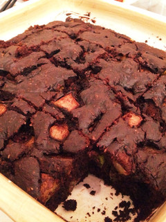 洋梨のチョコレートケーキ-レシピのメイン写真