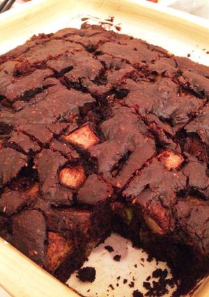 洋梨のチョコレートケーキ-レシピのメイン写真