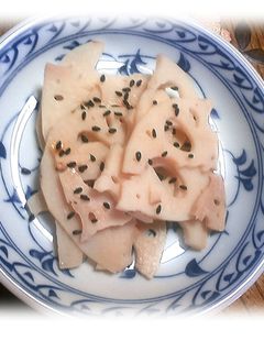 れんこんのきんぴらごま炒め-レシピのメイン写真