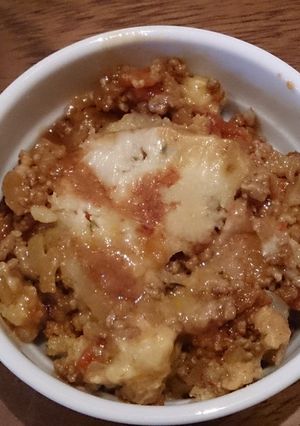 ひき肉とマッシュポテトのココットカマン-レシピのメイン写真