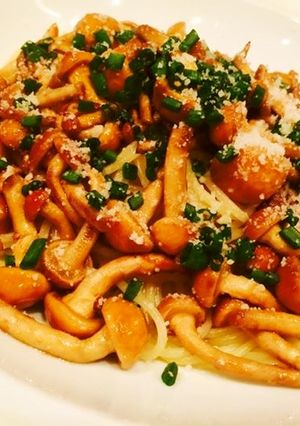 シェフ考案　株取なめこのペペロンチーノ-レシピのメイン写真