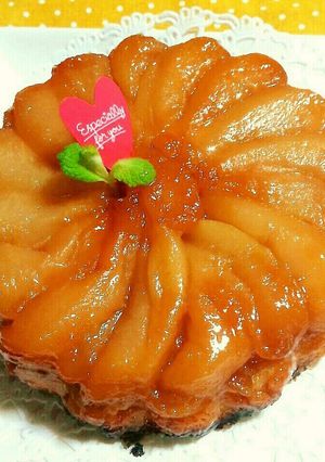 紅玉でお花のタルトタタン☆-レシピのメイン写真