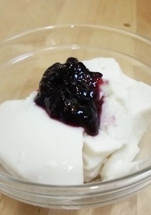 器2つでヨーグルトゼリー-レシピのメイン写真
