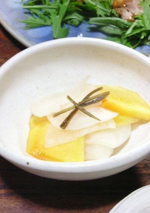 柿酢大根-レシピのメイン写真