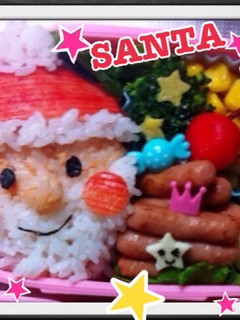サンタさん★簡単★キャラ弁 クリスマス-レシピのメイン写真