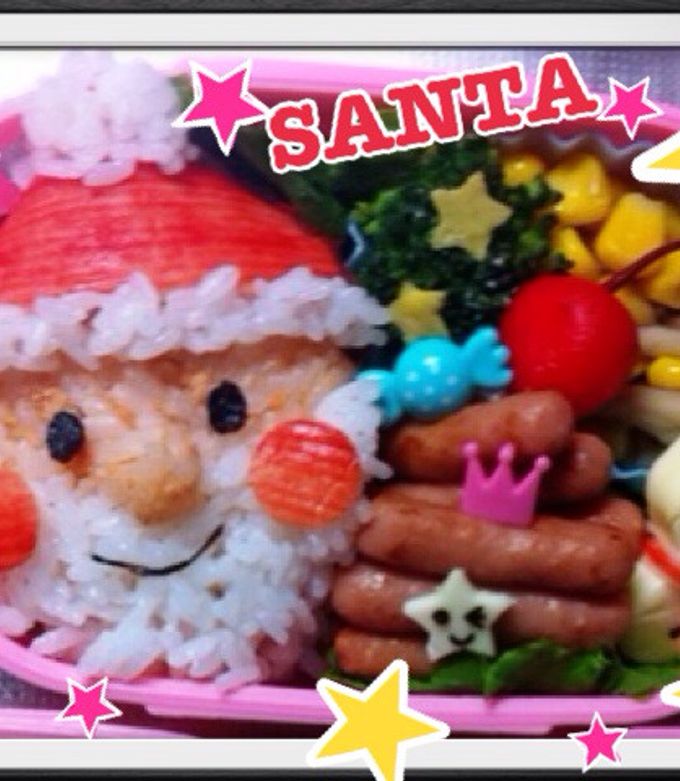 サンタさん★簡単★キャラ弁 クリスマス-レシピのメイン写真