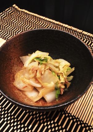 白菜とシーチキンの煮物-レシピのメイン写真