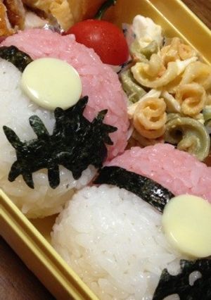 モンスターボール弁当-レシピのメイン写真
