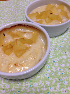 あつあつりんごのココットカマン-レシピのメイン写真