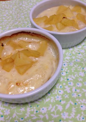 あつあつりんごのココットカマン-レシピのメイン写真
