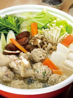 しょうがであったか!鶏つくね鍋-レシピのメイン写真