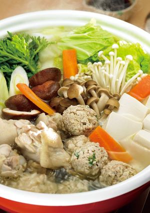 しょうがであったか！鶏つくね鍋-レシピのメイン写真