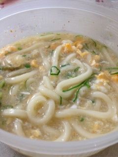 簡単1人あんかけうどん-レシピのメイン写真