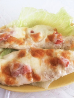 鶏ささみの梅チーズ焼き☆-レシピのメイン写真