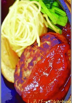 ステーキ職人の基本のハンバーグの黄金比率-レシピのメイン写真