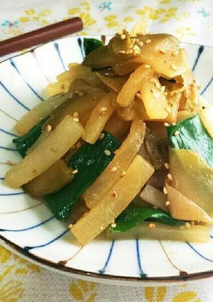 簡単おつまみ◎大根とザーサイ炒め-レシピのメイン写真