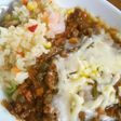 キーマチーズカレーのガッツリのせピラ