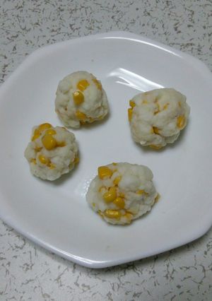 手づかみ食べに!!はんぺんボール-レシピのメイン写真