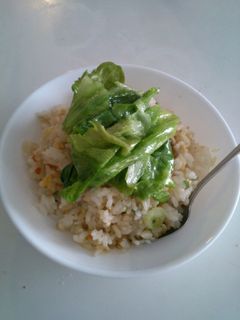 レタスを炒めteかけ炒飯-レシピのメイン写真