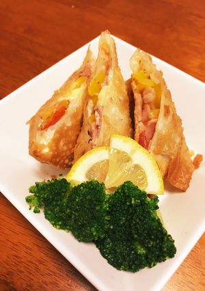 混ぜるだけ☆ イタリアン風春巻き-レシピのメイン写真