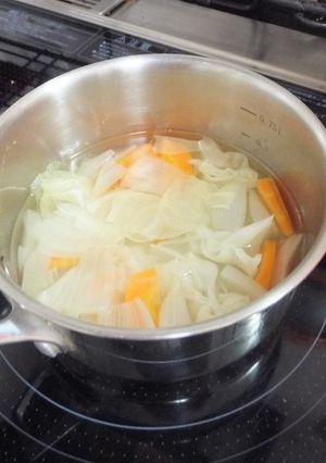 離乳食初期の野菜スープ-レシピのメイン写真