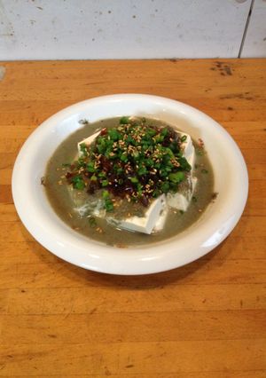 皮蛋豆腐-レシピのメイン写真