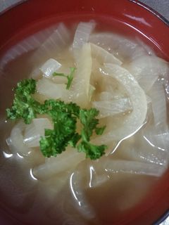 超簡単!とろとろ玉ねぎスープ-レシピのメイン写真