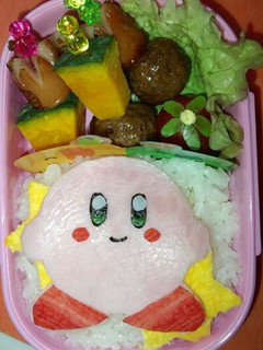 カービィ キャラ弁-レシピのメイン写真