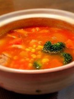 チキンのトマト鍋-レシピのメイン写真