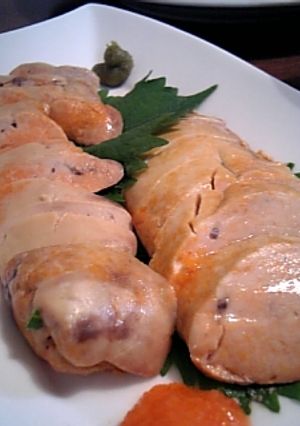 我が家で簡単★居酒屋風『あん肝酒蒸し』-レシピのメイン写真