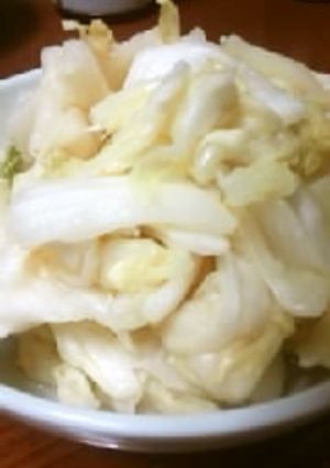 「塩麹と甘酒」で漬ける白菜・応用自在！-レシピのメイン写真