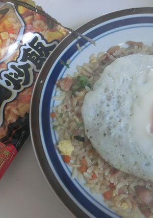 のせチャー飯　とろーり目玉焼き-レシピのメイン写真