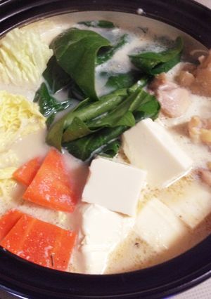 豆乳鍋 野菜が美味しい！簡単！-レシピのメイン写真