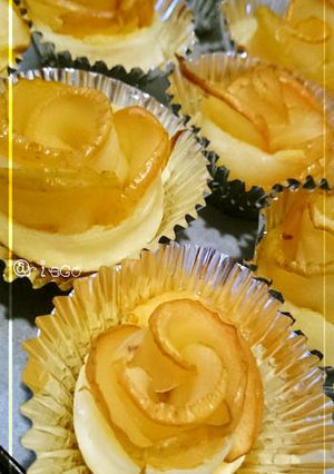 薔薇のような❁スイートポテトアップルパイ-レシピのメイン写真