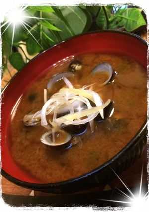 二日酔い美容にシジミの赤出汁-レシピのメイン写真