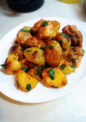 ジャガ鶏～味噌炒め～-レシピのメイン写真