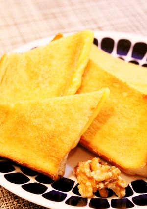 ❀メープルシロップチーズとーすと❀-レシピのメイン写真