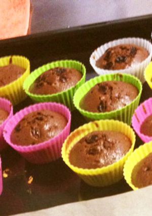 チョコブラウニーミックスでマフィン-レシピのメイン写真