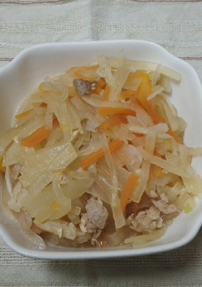 細切り大根のうま煮-レシピのメイン写真
