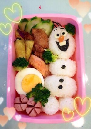 キャラ弁☆オラフ♡-レシピのメイン写真
