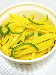 ジャガイモのカレーきんぴら-レシピのメイン写真